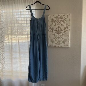 Loft Chambray Jumpsuit